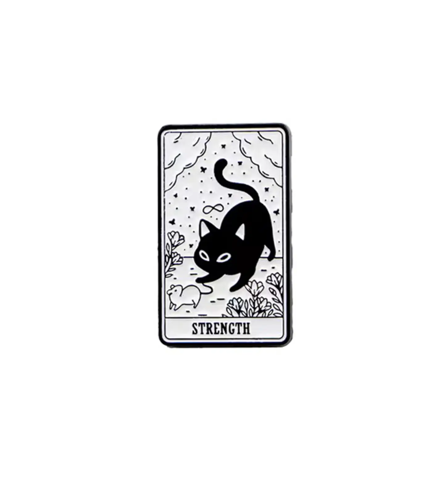 Pin – kočičí tarot "streght" - fotografie 1