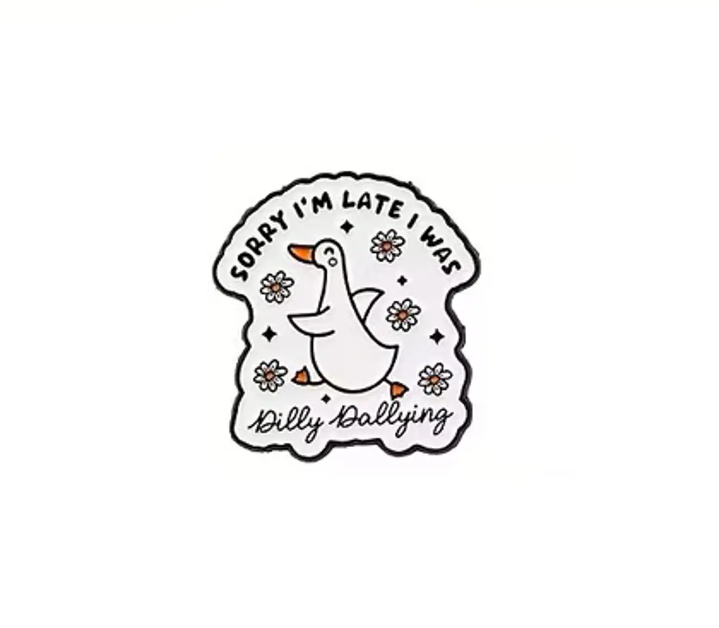 Pin – Sorry i'm late  - fotografie 1